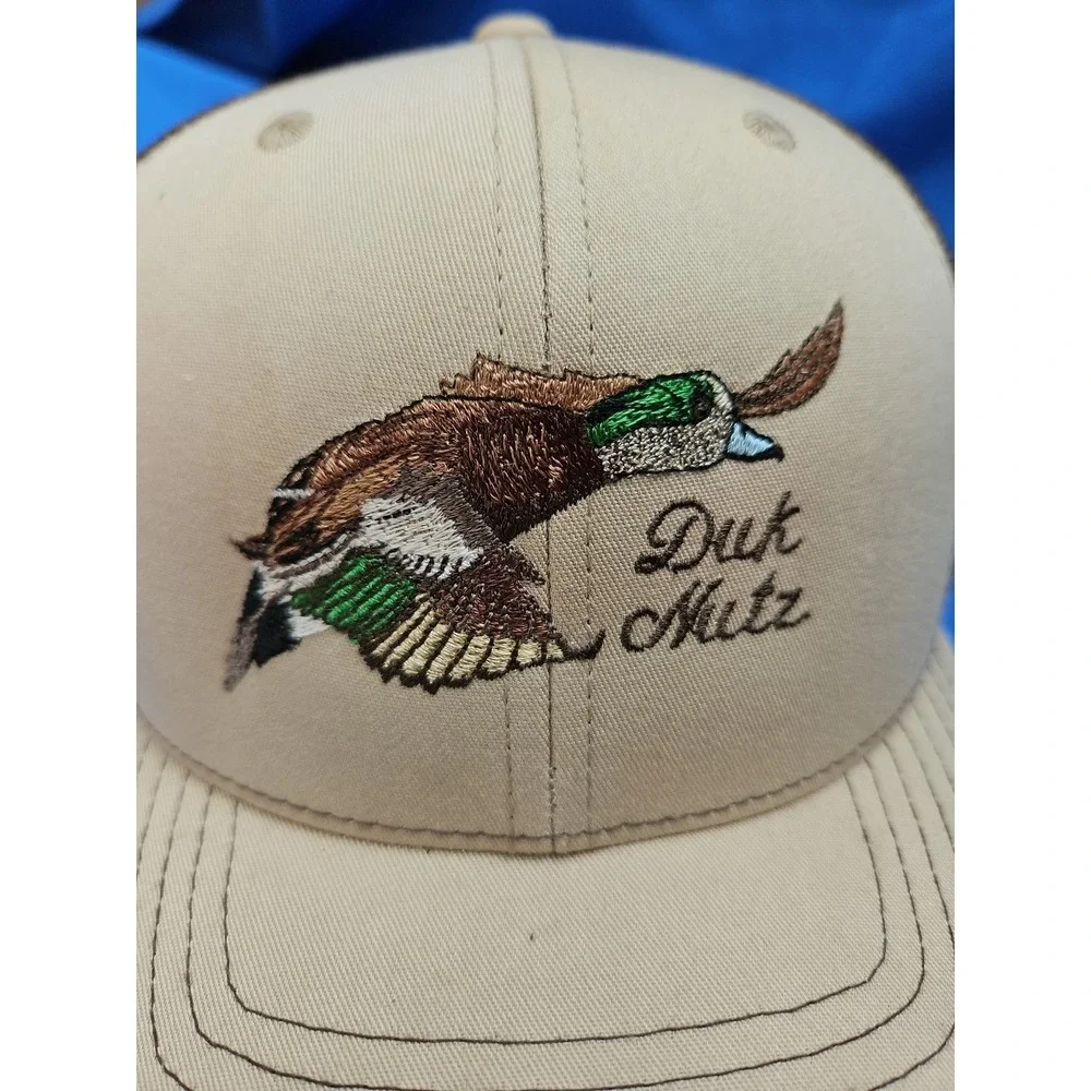 Duck‎ Hunting Hat Duck Nutz Decoy Anchors Mesh Snapback EMBROIDERED Mallard NEW
